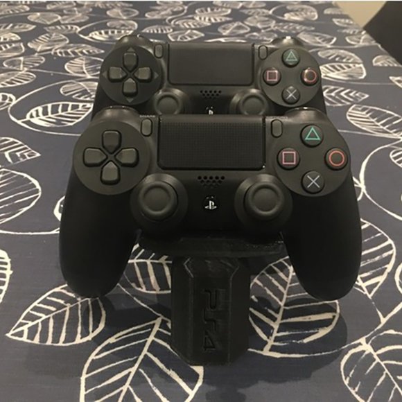 Sony PlayStation 4 3 PS4 PS3 DualShock Twin Controller Stand Dual Joypad Table - Picture 10 of 11